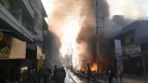 بیش از ۵۰ کشته در پی حمله ترکیه به عفرین
