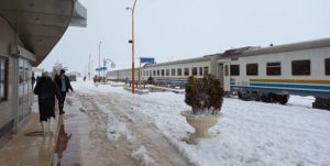 شدت سرما باعث حذف تعدادی از قطار‌های محور تهران – مشهد شد