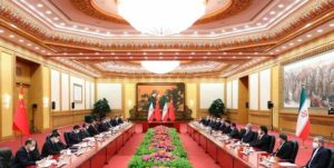 دیدار رؤسای جمهور ایران و چین/ رئیسی: اجرای سند جامع راهبردی اقدامی مهم برای تثبیت صلح در منطقه است