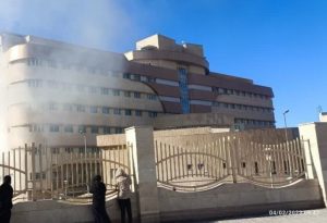 آتش سوزی در بیمارستان شهید جلیل یاسوج