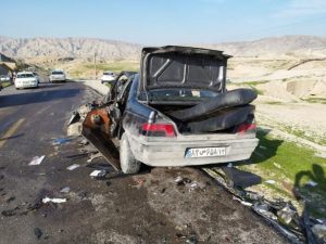 وقوع دو مورد تصادف منجر به فوت در جاده‌های استان