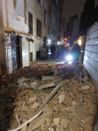 انفجار یک منزل مسکونی در سهروردی