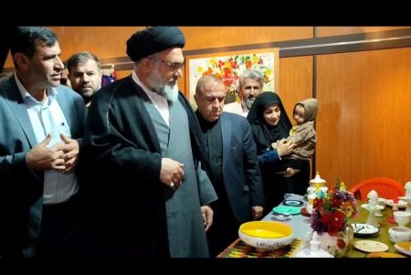 افتتاحیه نمایشگاه صنایع دستی معلولین شهرستان بویراحمد