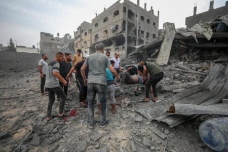 شهادت ۱۰ فلسطینی در حملات رژیم صهیونیستی به جنوب غزه