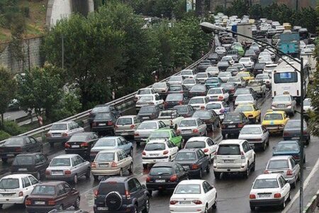 ترافیک سنگین در بزرگراه‌های پایتخت/ برخی معابر هنوز لغزنده است